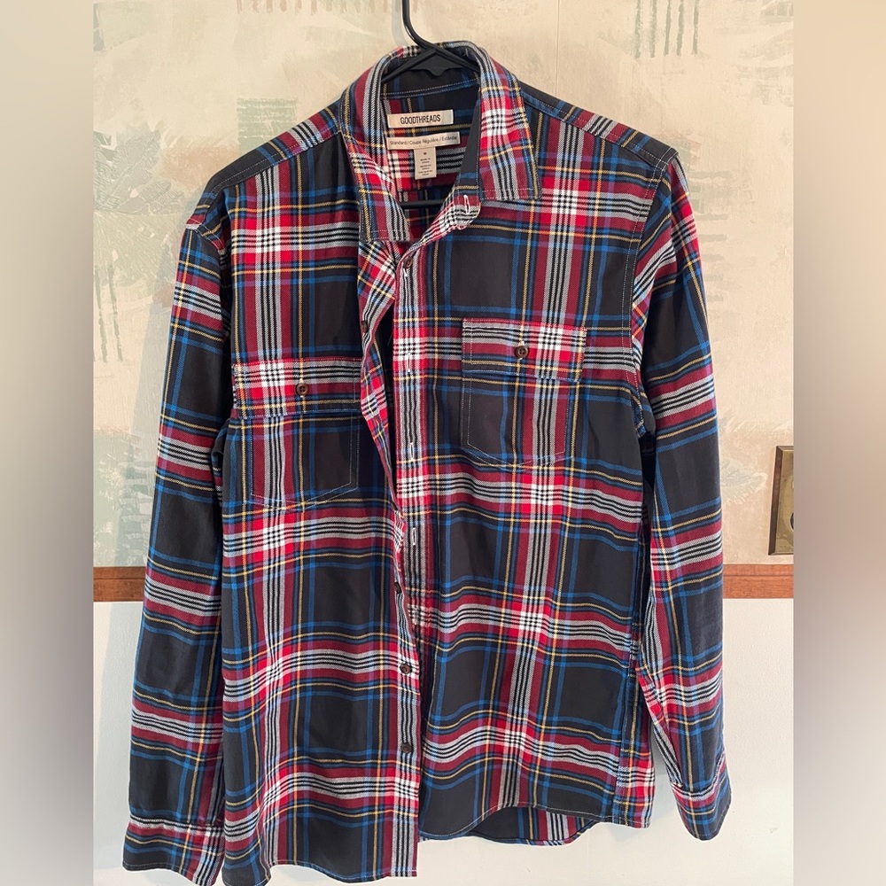 Men’s Multicolor Striped Flannel